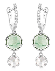 Natural Topaz Earrings