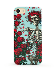 Roses & Skeleton Case