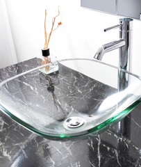 Glass sink