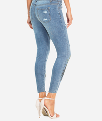 Jeans with embroidery