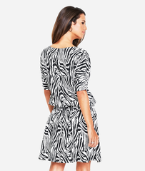 Dress with print