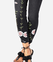 Jeans with embroidery