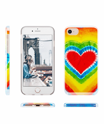 Rainbow Heart Case