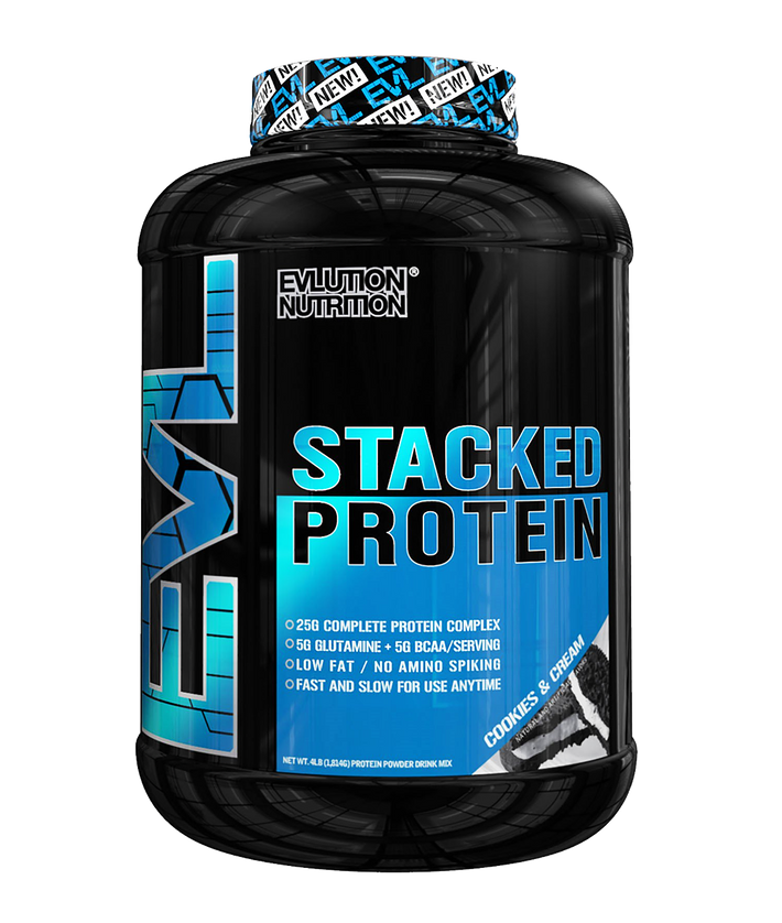 Stacked protein