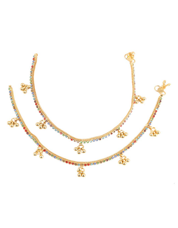 Gold Anklets