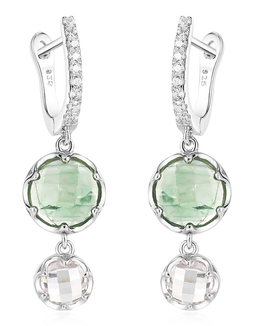 Natural Topaz Earrings