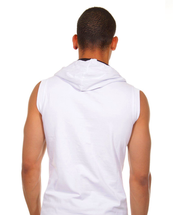 T-shirt with hood